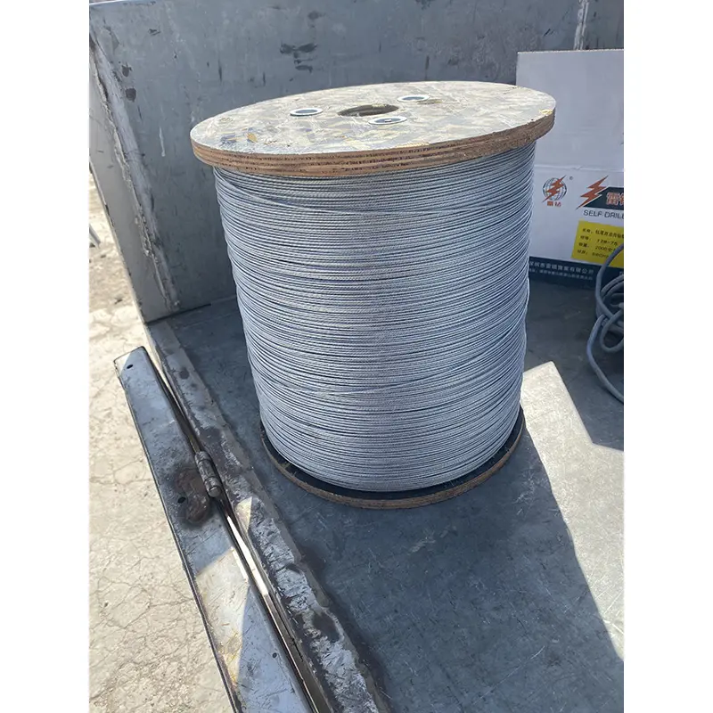 Cabos de aço galvanizado para construção