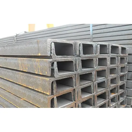 Seções de canal de aço estrutural laminado a quente